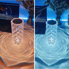 🔥Touching Control Rose Crystal Lamp-Buy 2 Free Shipping