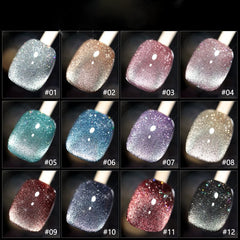 🎉Hot Sale🔥Laser Diamond Cat Eye Nail Polish