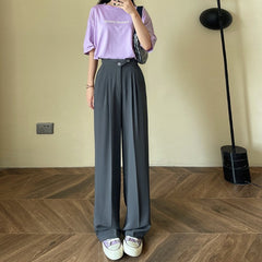 Women's Casual Full-Length Loose Pants